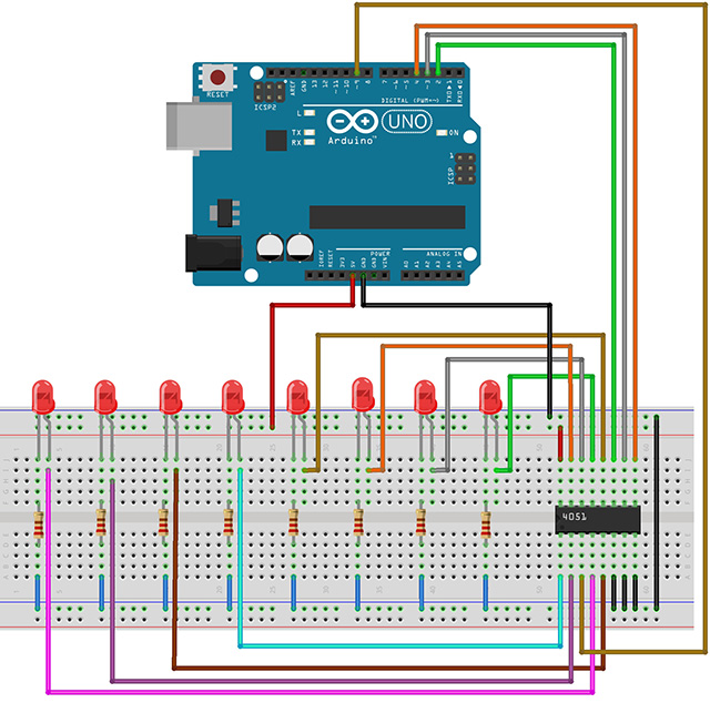 Espandere gli I/O analogici di Arduino | Michele Maffucci