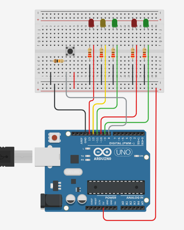 Esercitazione di Sistemi Elettronici – Arduino – impianto semaforico ad ...